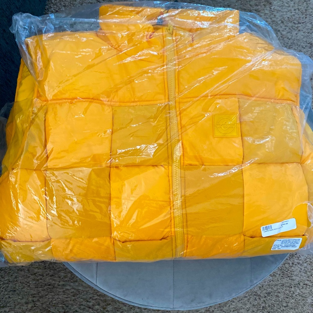 CookiesSF Yellow 4XL CARPE DIEM Woven Vest